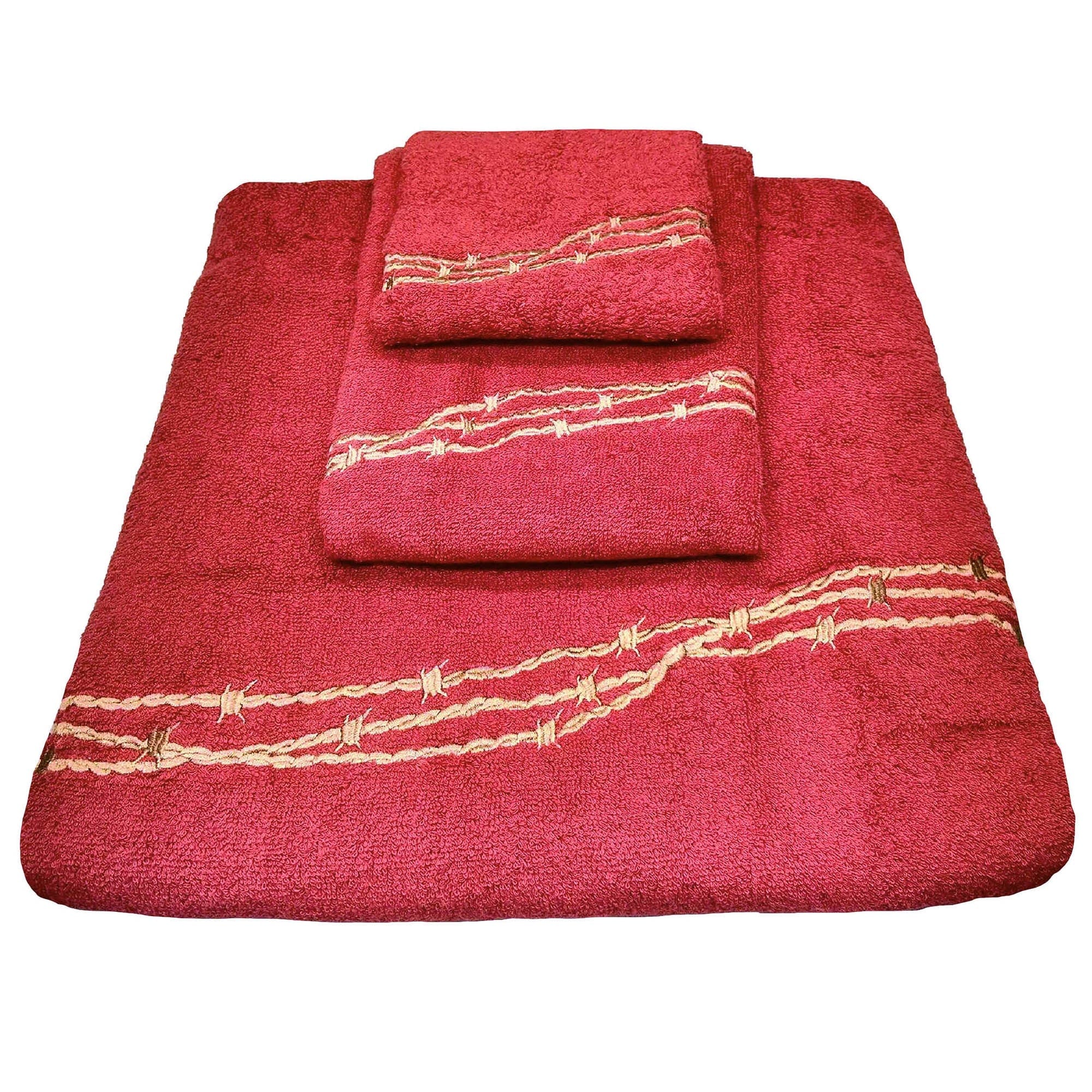 Barbwire 2PC Bath Towel Bath Towel