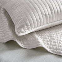 Luna Washed Linen Bedspread Set Bedspread