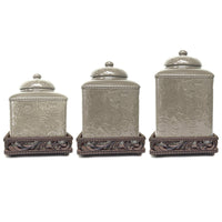 Savannah 3PC Canister Set Canister