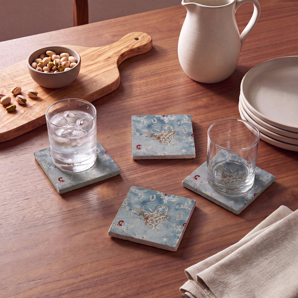 Lee Western Coaster, Set of 4 Coaster