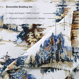 Acadia Reversible Bedding Set Comforter / Duvet Cover
