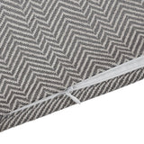 Chenille Herringbone Bedding Set Comforter / Duvet Cover