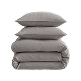 Chenille Herringbone Bedding Set Comforter / Duvet Cover