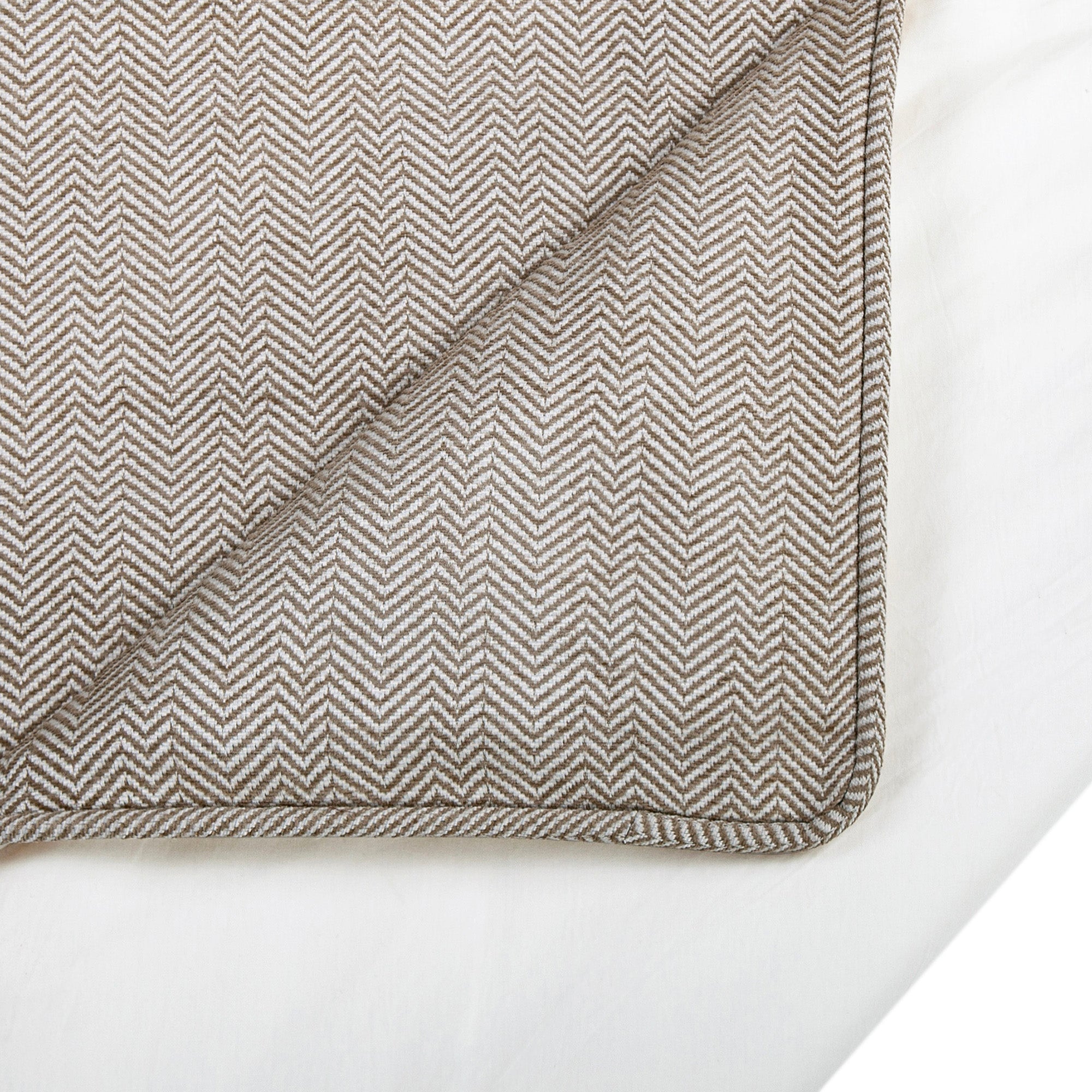 Chenille Herringbone Bedding Set Comforter / Duvet Cover