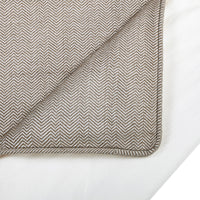 Chenille Herringbone Bedding Set Comforter / Duvet Cover