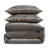 Chisholm Longhorn Chenille Jacquard Bedding Set Comforter / Duvet Cover