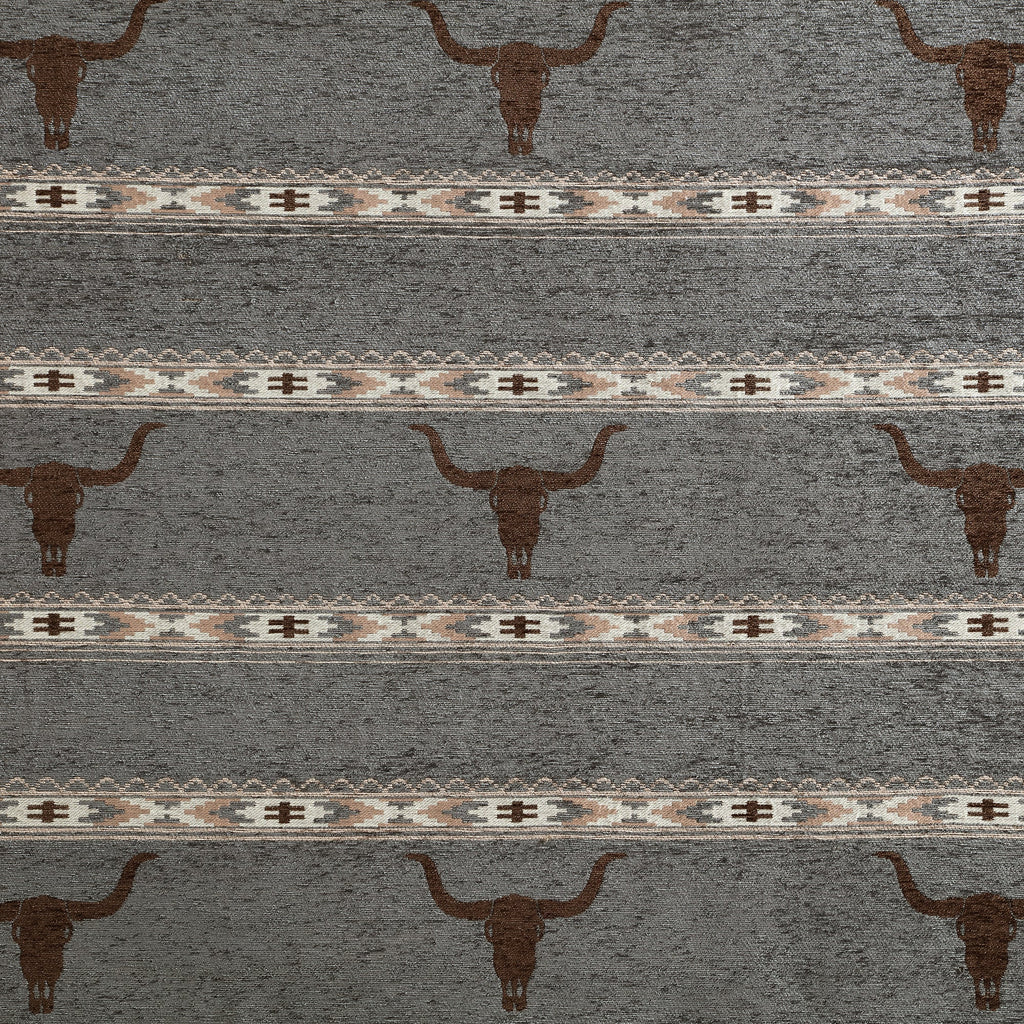 Chisholm Longhorn Chenille Jacquard Bedding Set Comforter / Duvet Cover