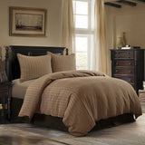 Clifton Woven Twill Plaid Bedding Set Comforter / Duvet Cover