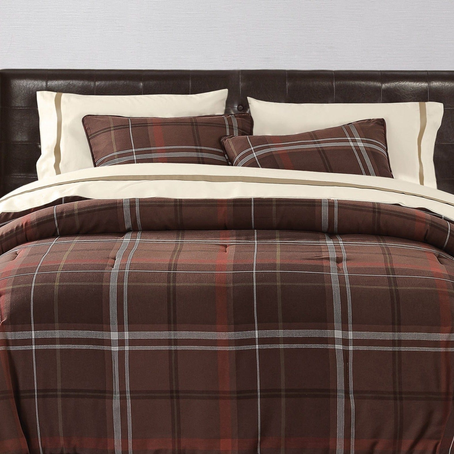Jackson Plaid Bedding Set Comforter / Duvet Cover
