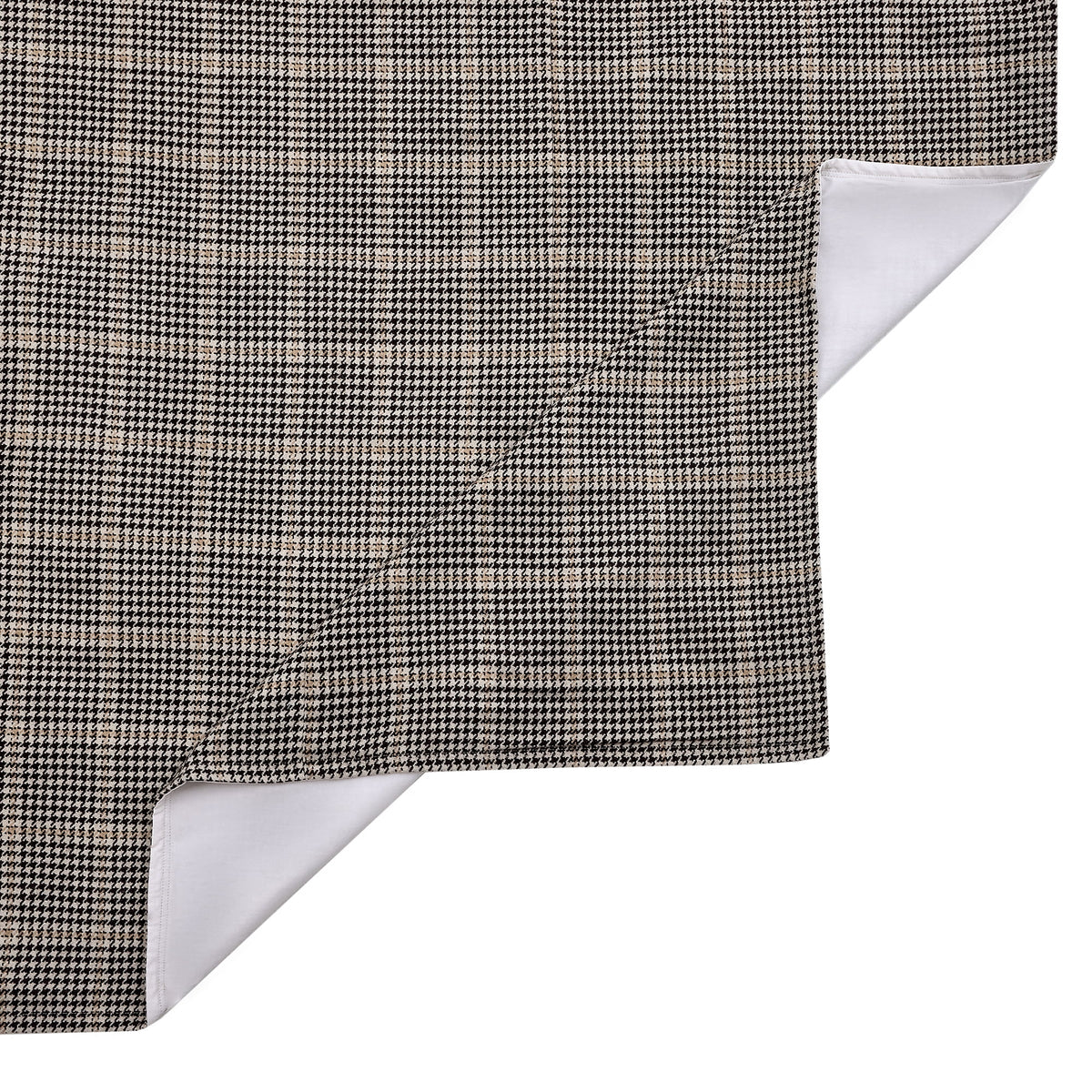 Laramie Houndstooth Concho Trim Bedding Set Comforter / Duvet Cover
