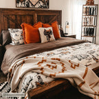 Ranch Life Reversible Bedding Set Comforter / Duvet Cover