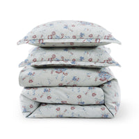 Rosabel Washed Denim Bedding Set Comforter / Duvet Cover