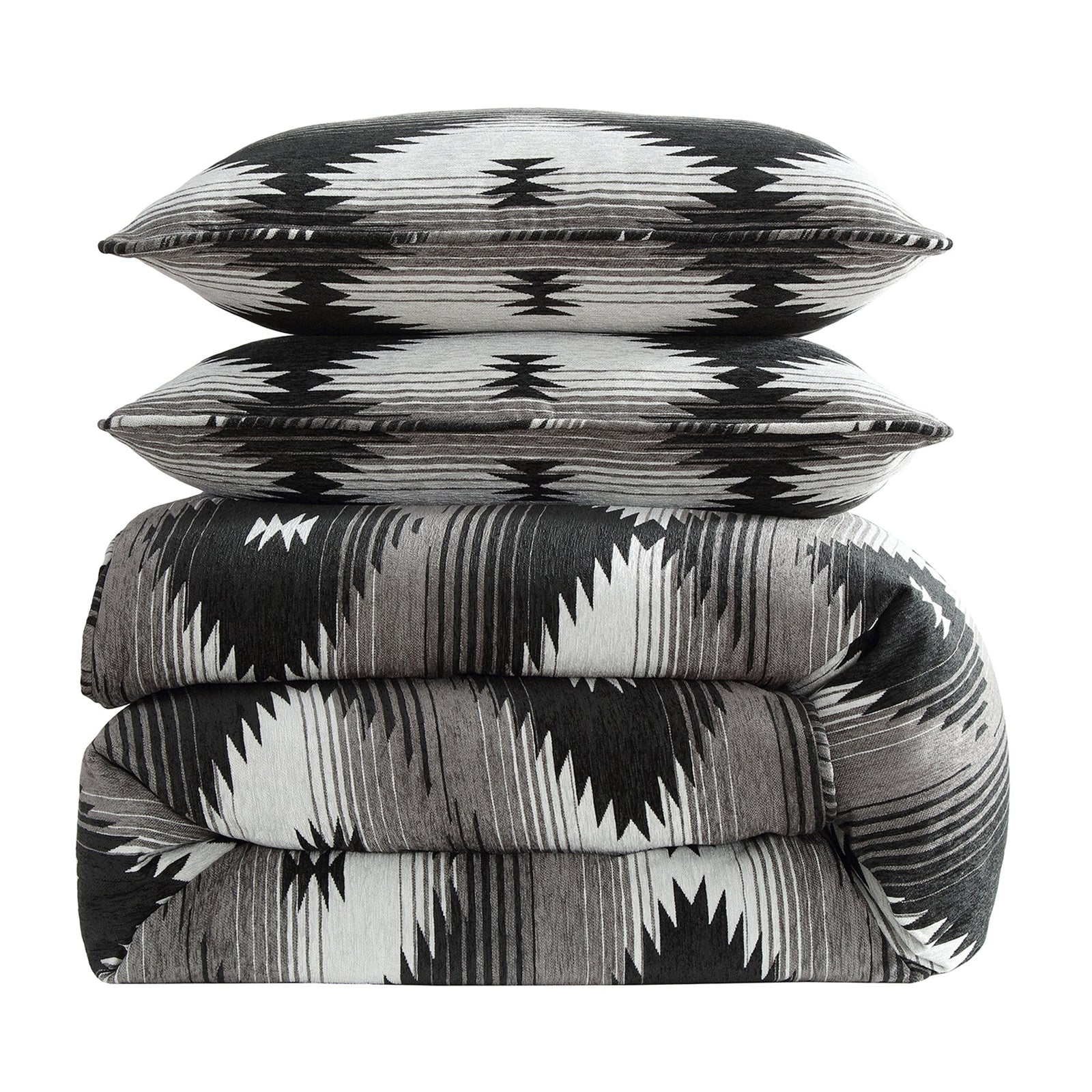 Silverado Chenille Jacquard Bedding Set Comforter / Duvet Cover