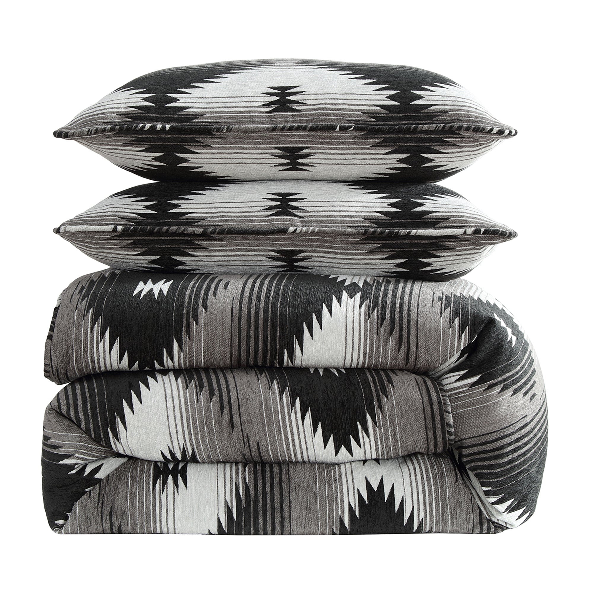 Silverado Chenille Jacquard Bedding Set Comforter / Duvet Cover