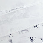 Ski Toile Lyocell Bedding Set Comforter / Duvet Cover