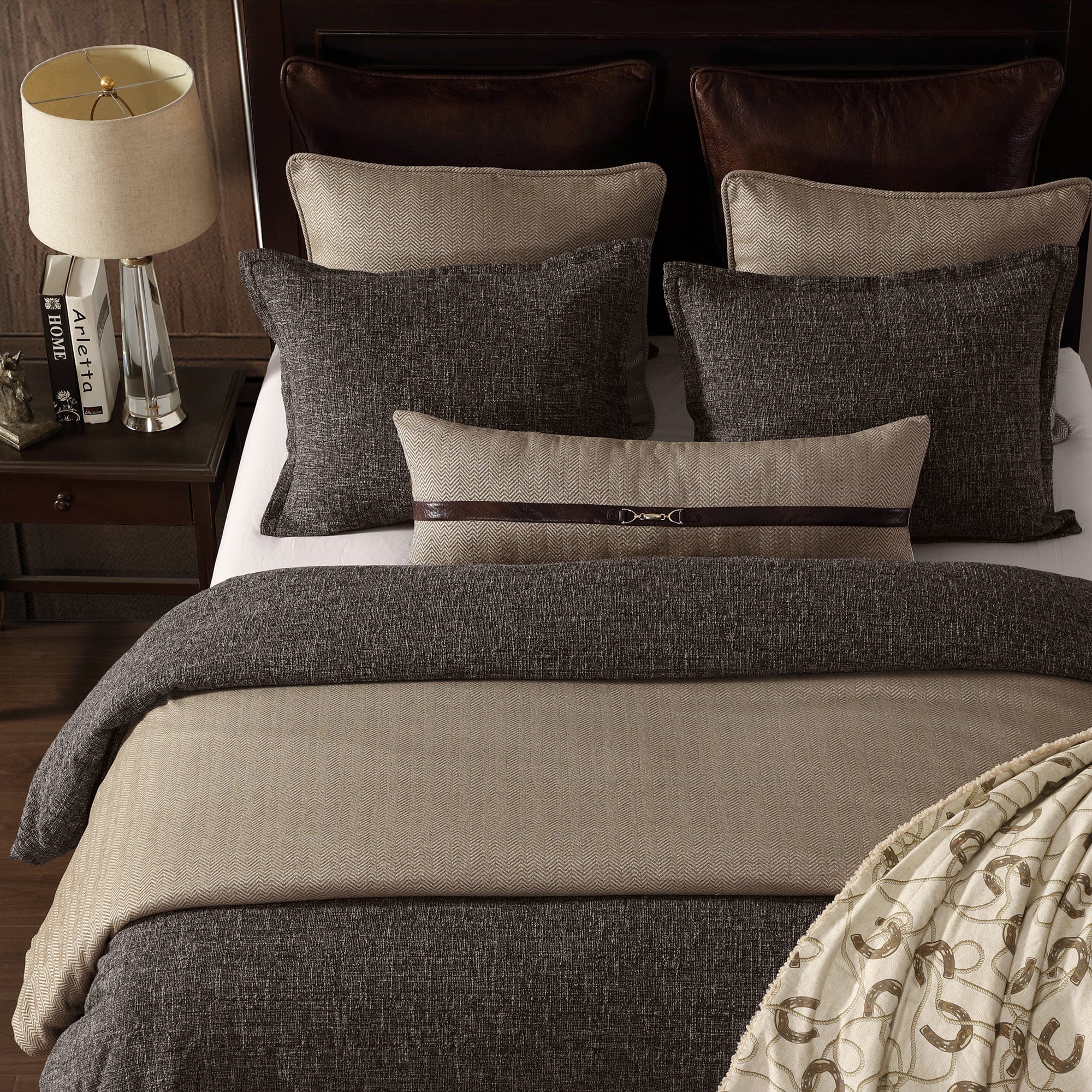 Tweed Bedding Set Comforter / Duvet Cover