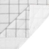 Windowpane Plaid Bedding Set Comforter / Duvet Cover