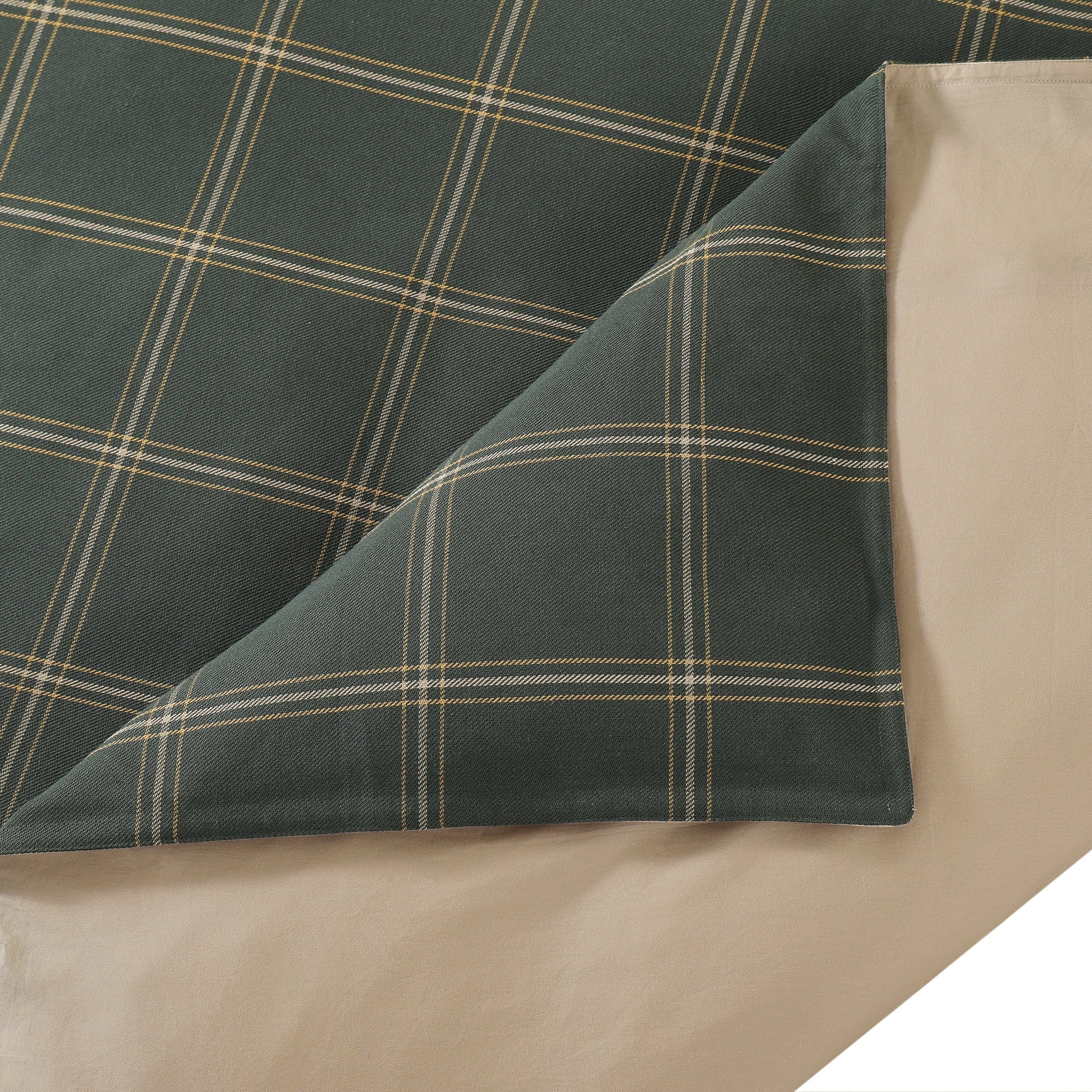 Windowpane Plaid Bedding Set Comforter / Duvet Cover