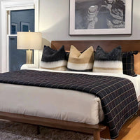 Windowpane Plaid Bedding Set Comforter / Duvet Cover