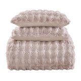 Cottontail Faux Fur Comforter Set Twin / Cream Comforter