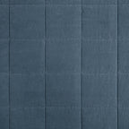 Cotton Canvas Box Stitch Coverlet Set Coverlet