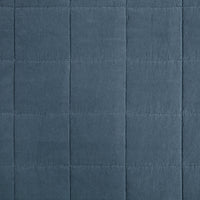 Cotton Canvas Box Stitch Coverlet Set Coverlet