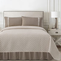 Fairfield Linen Coverlet Set Coverlet