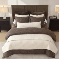 Farah Linen Blend Coverlet Set Coverlet