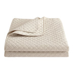 Farah Linen Blend Coverlet Set Coverlet