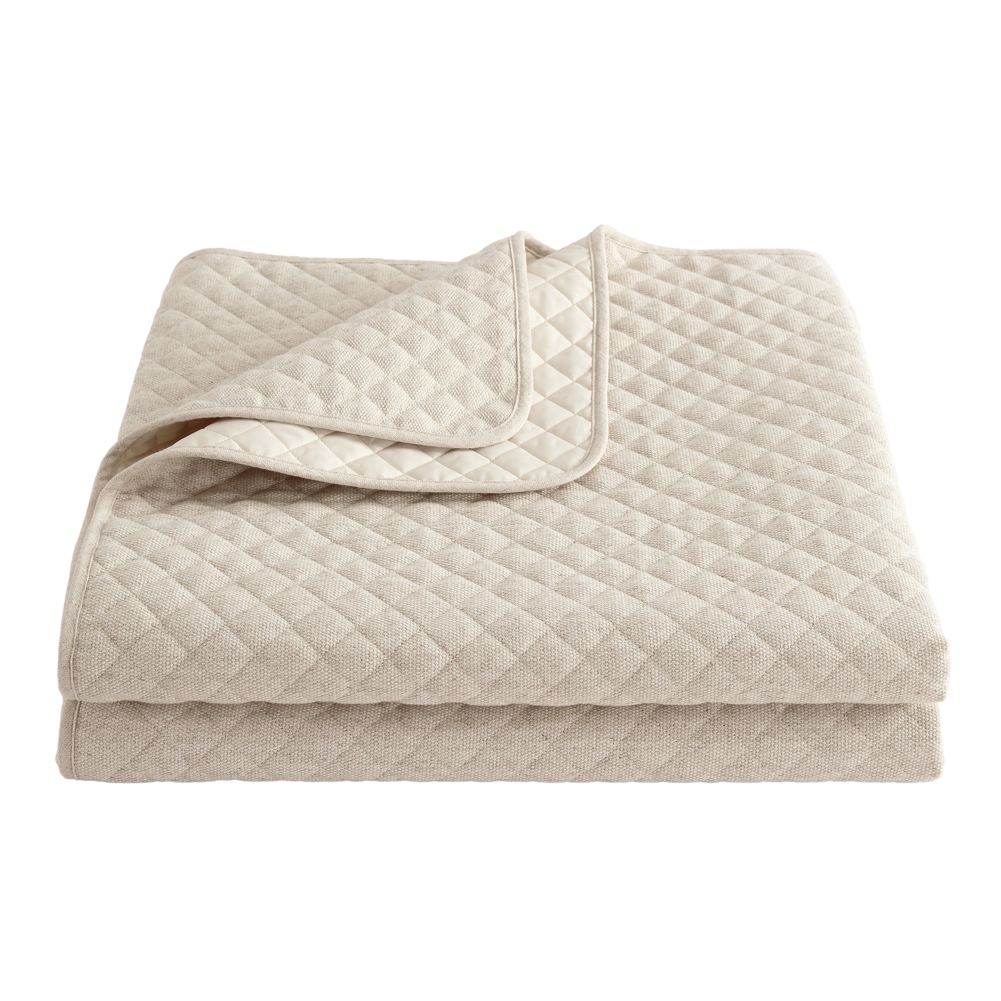 Farah Linen Blend Coverlet Set Coverlet