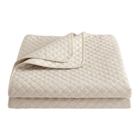 Farah Linen Blend Coverlet Set Coverlet