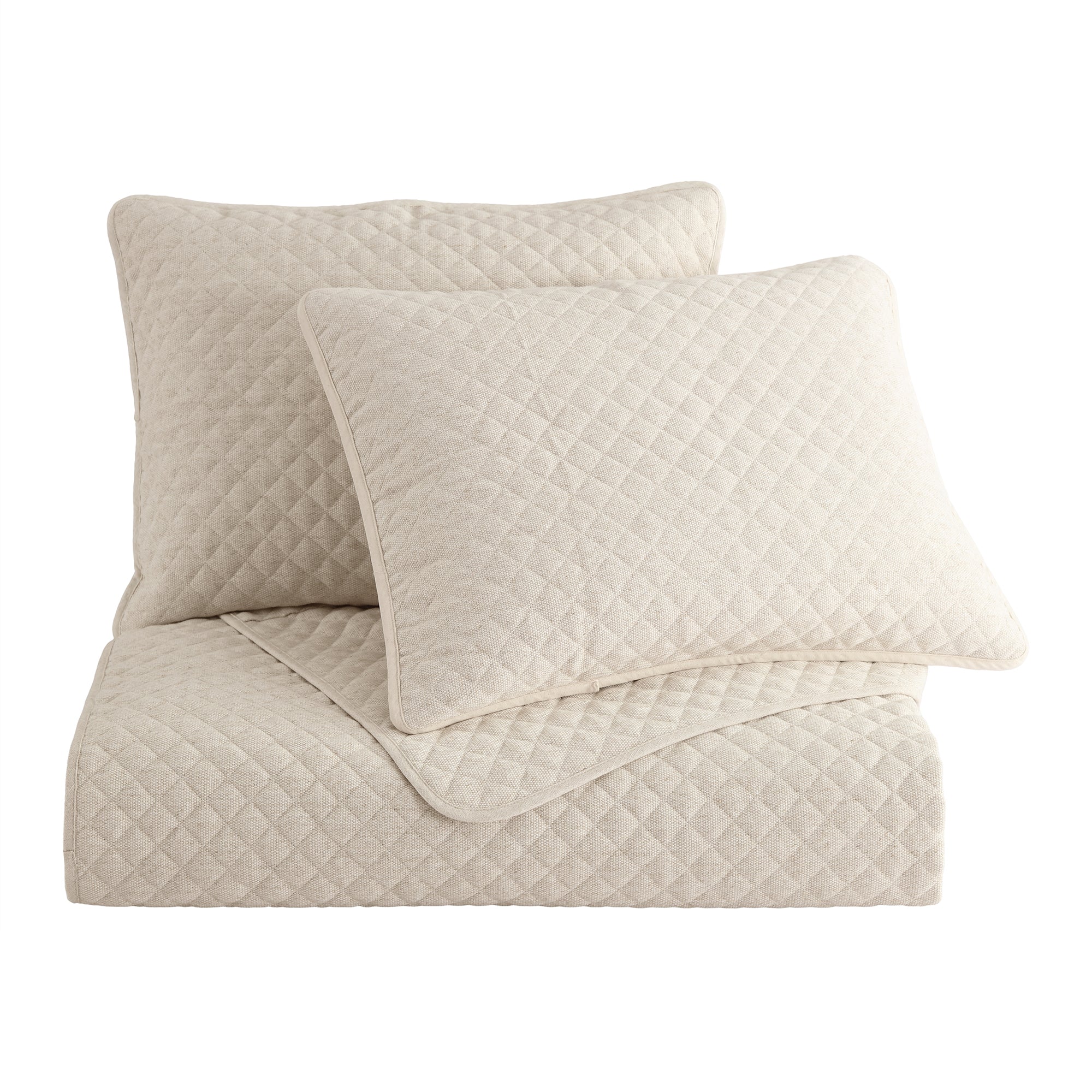 Farah Linen Blend Coverlet Set Coverlet