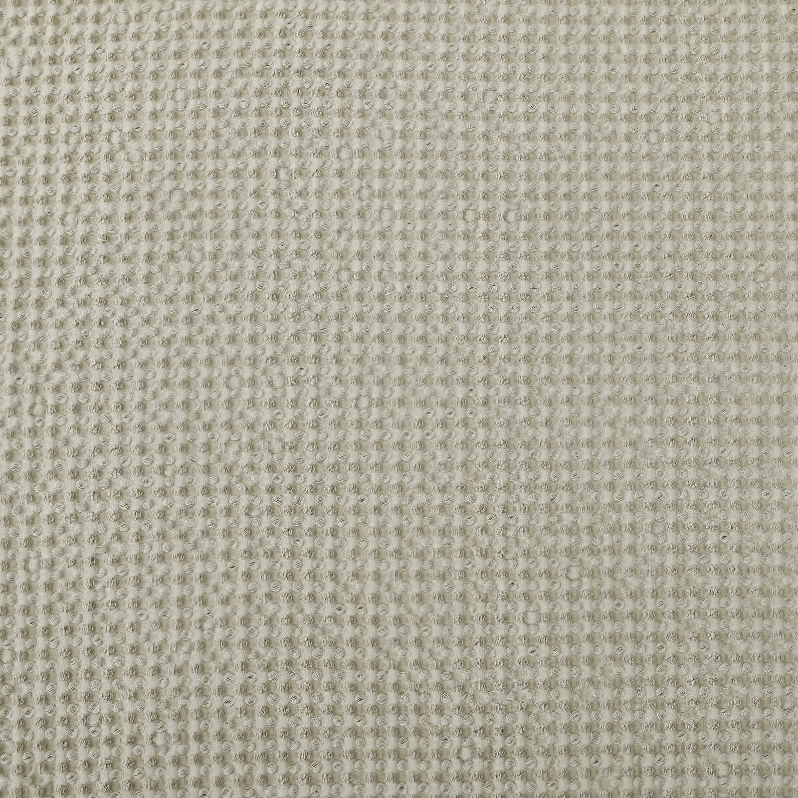 Stonewashed Cotton Waffle Weave Coverlet Coverlet