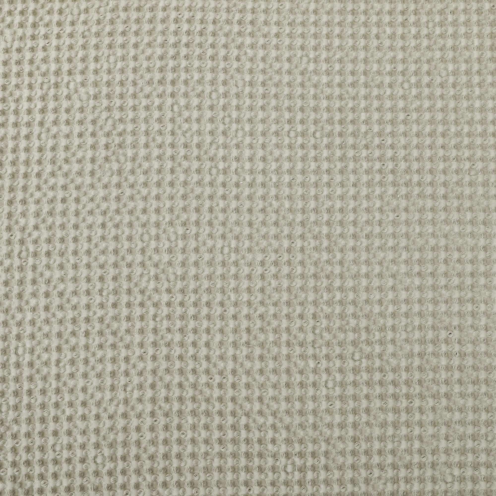 Stonewashed Cotton Waffle Weave Coverlet Coverlet