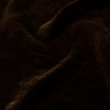 Stella Faux Silk Velvet Curtain Espresso Curtain