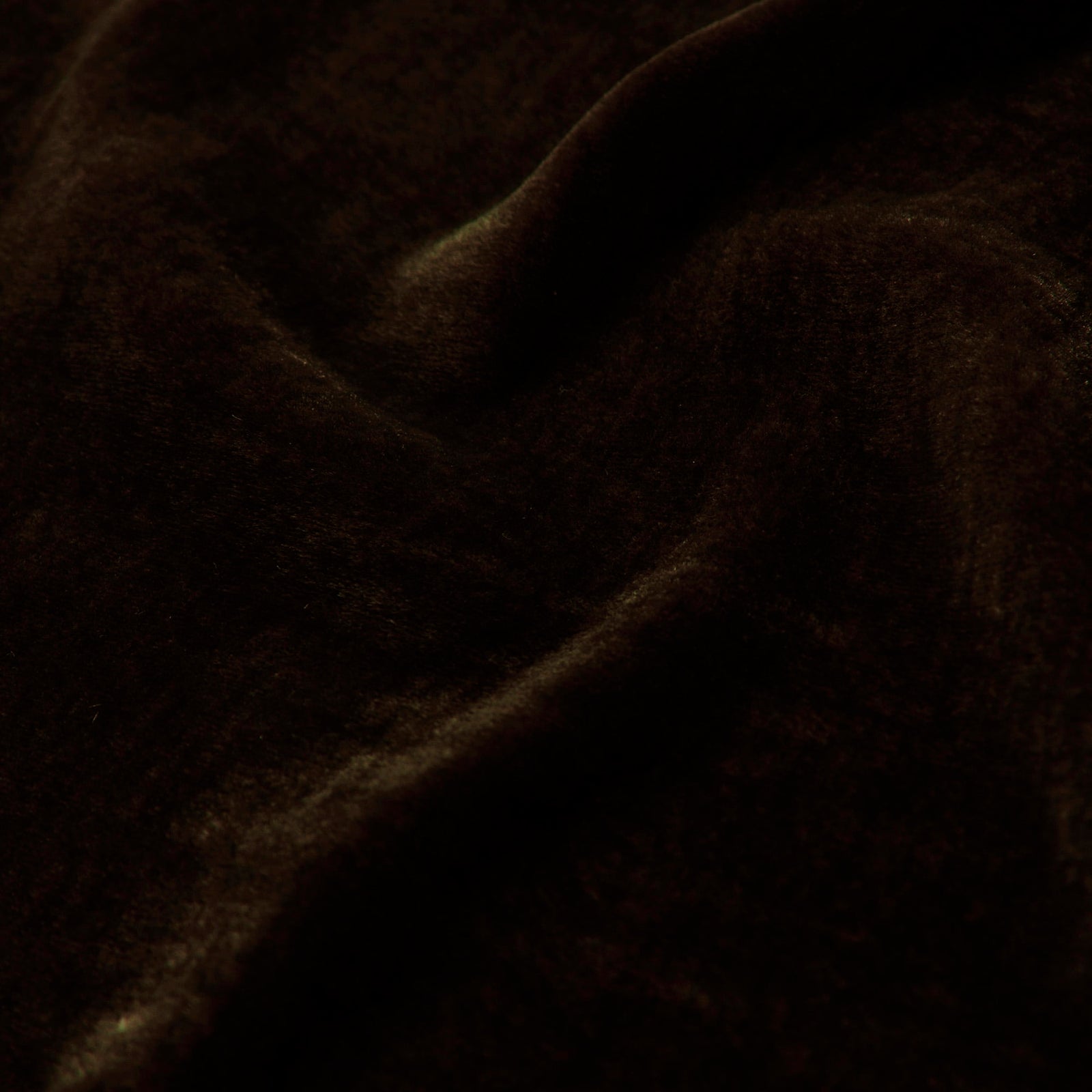 Stella Faux Silk Velvet Curtain Espresso Curtain
