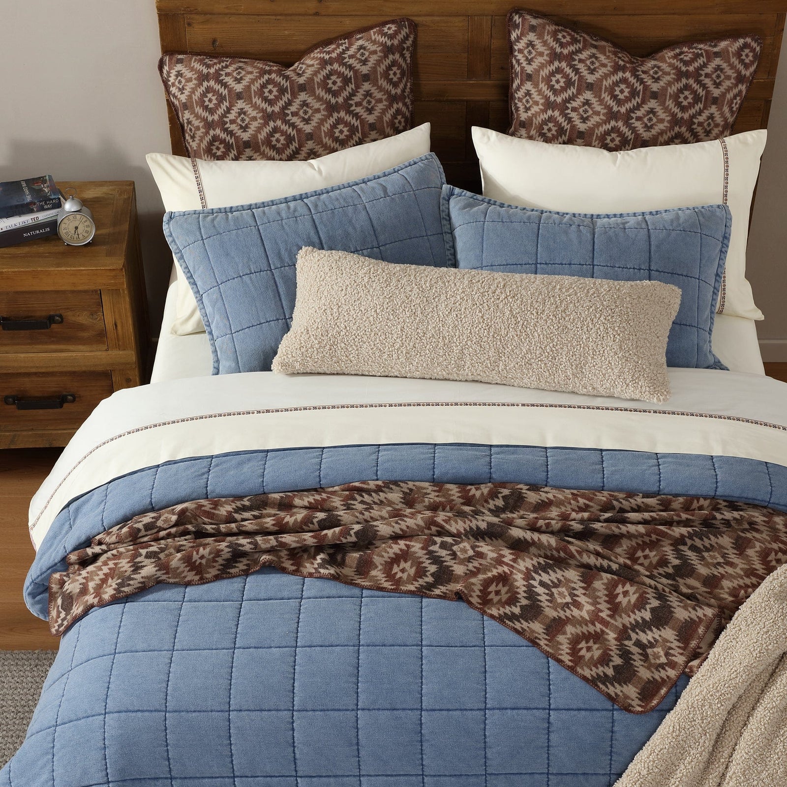 Denim Quilt Set