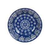 Patchwork Bandana Indigo Melamine Bowls, Set of 4 Dinner Bowl