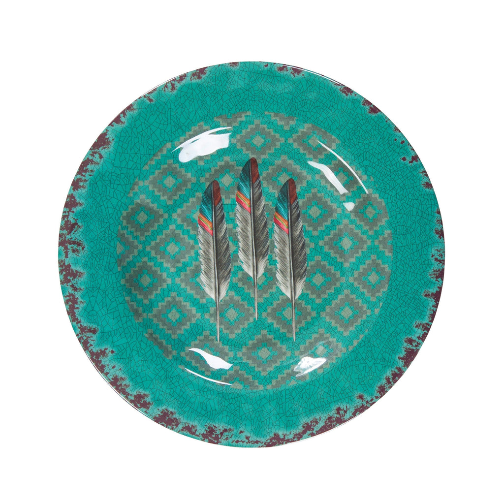 Feather 14PC Melamine Dinnerware Set Dinnerware Set