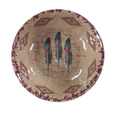 Feather 14PC Melamine Dinnerware Set Dinnerware Set