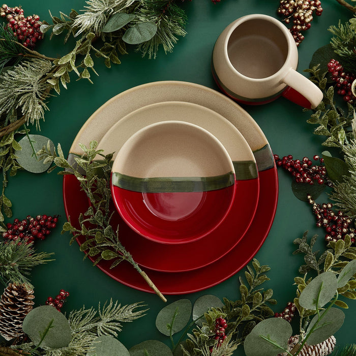 Pasadizo 16PC Ceramic Dinnerware Set Dinnerware Set