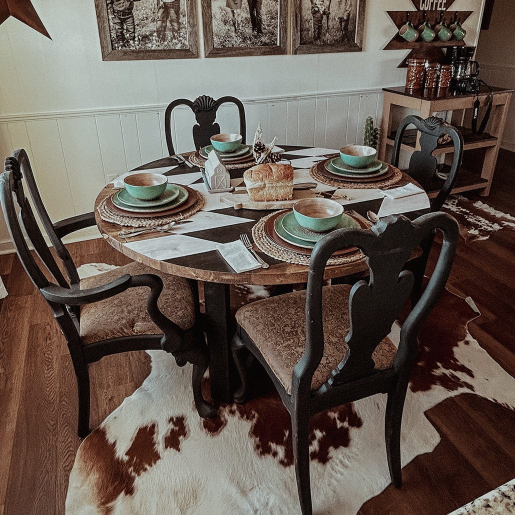 Patina Turquoise 16PC Ceramic Dinnerware Set Dinnerware Set