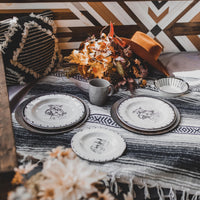 Ranch Life 14PC Melamine Dinnerware Set Dinnerware Set