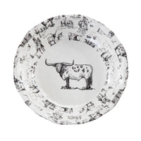 Ranch Life 14PC Melamine Dinnerware Set Dinnerware Set