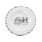 Ranch Life 14PC Melamine Dinnerware Set Dinnerware Set