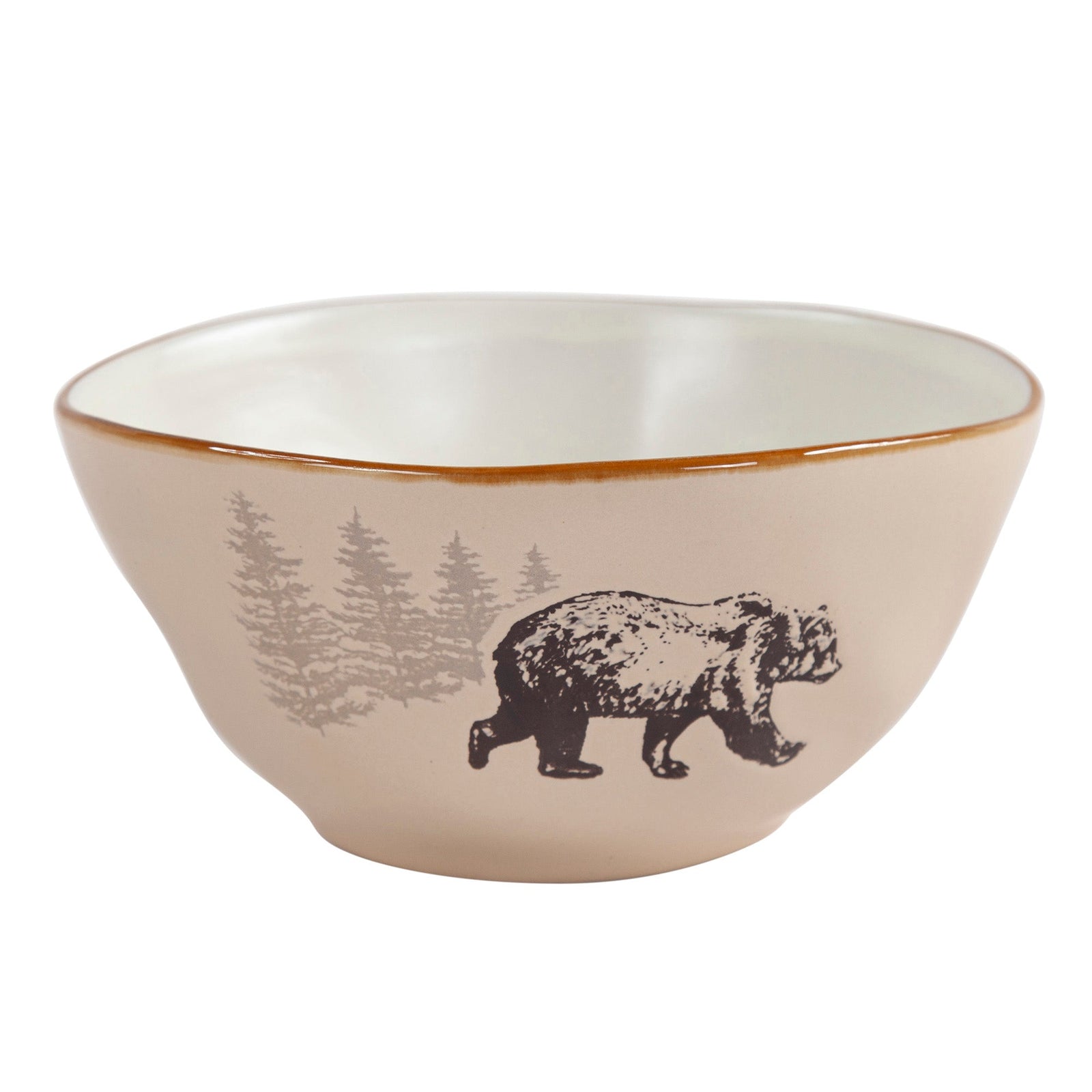 White Pine 16PC Ceramic Dinnerware Set Dinnerware Set