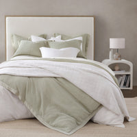 Stonewashed Cotton Waffle Weave Duvet Cover Duvet Cover Set / Super Queen / Light Tan Duvet Cover