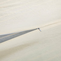 Larkspur 100% Slub Linen Prairie Stripe Duvet Cover Set Duvet Cover