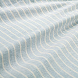 Larkspur 100% Slub Linen Prairie Stripe Duvet Cover Set Duvet Cover