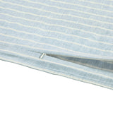 Larkspur 100% Slub Linen Prairie Stripe Duvet Cover Set Duvet Cover